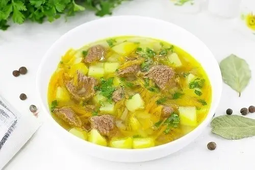 Главное изображение рецепта - Классический суп с мясом и картошкой